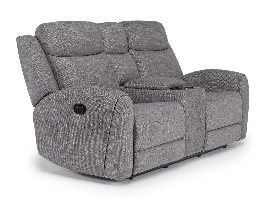 Mia Reclining Sofa & Console Loveseat