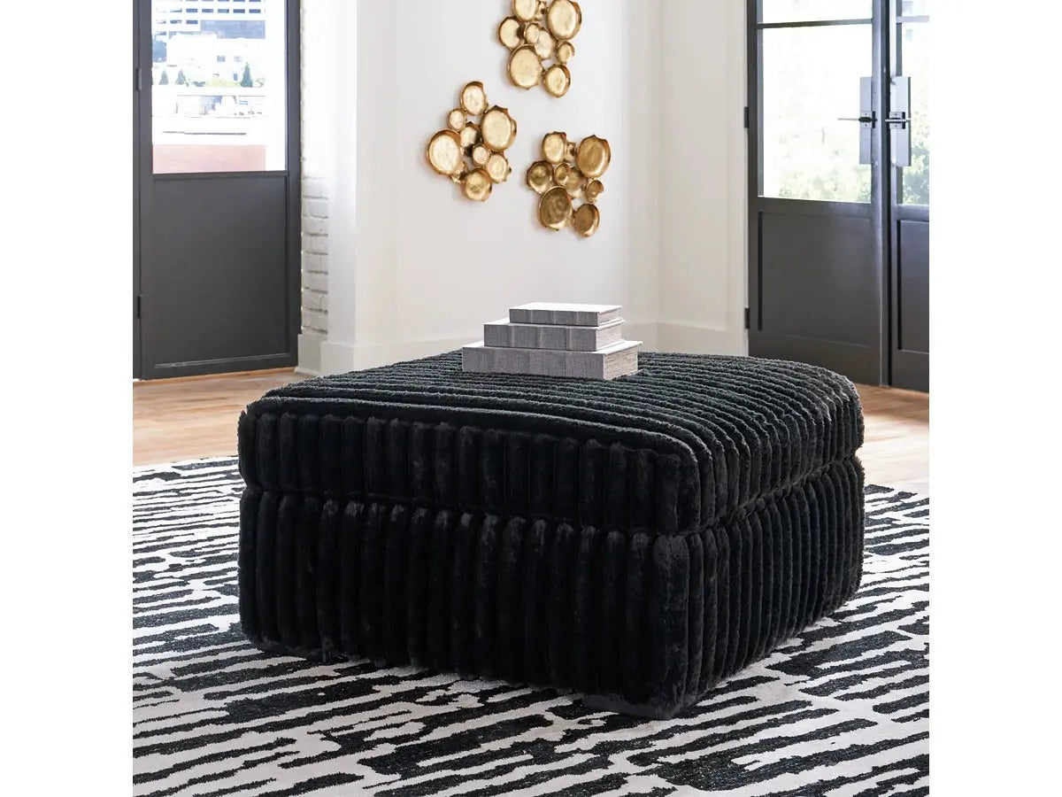 Midnight Madness Ottoman